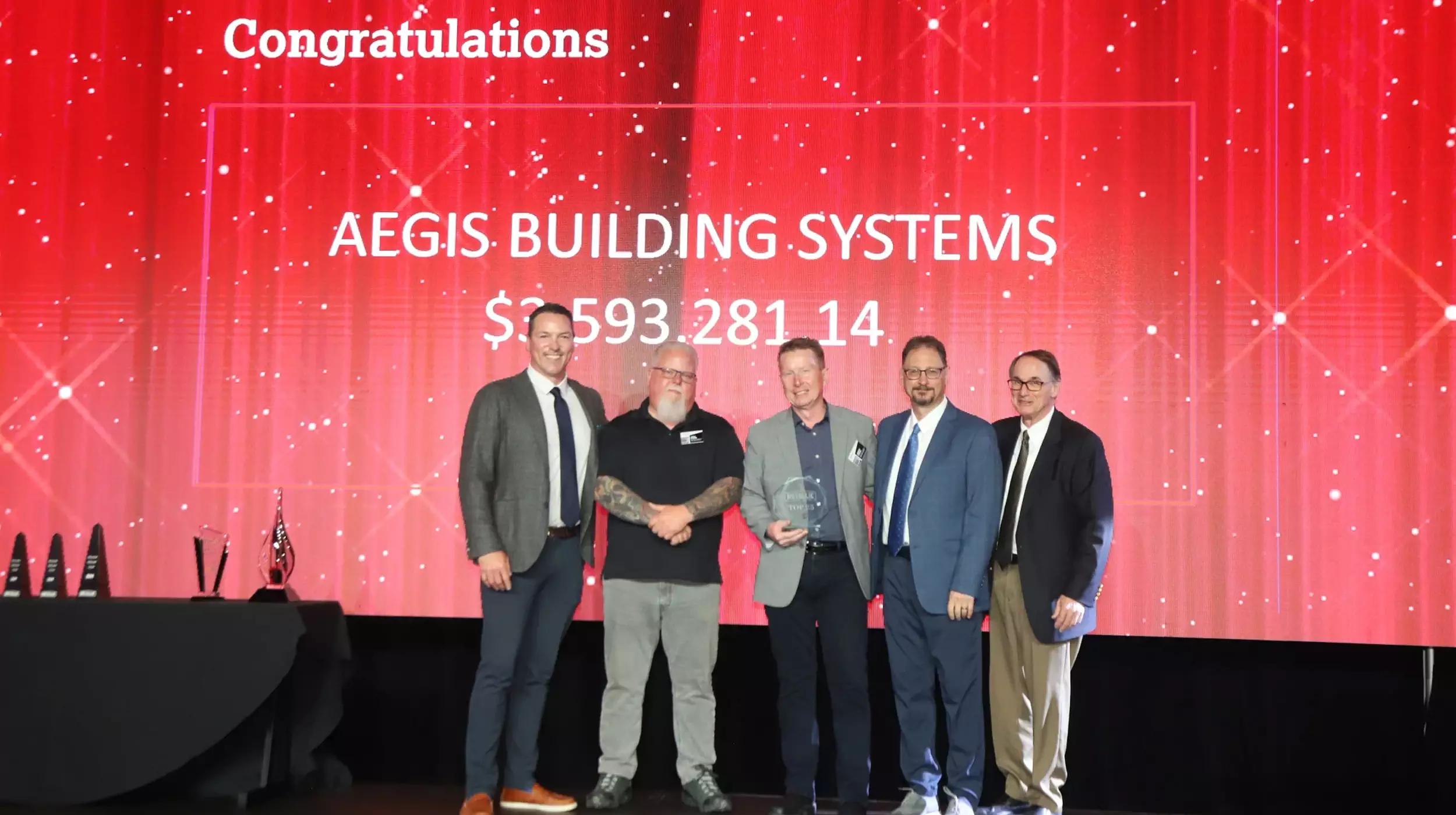 Aegis Presented with Top Honors